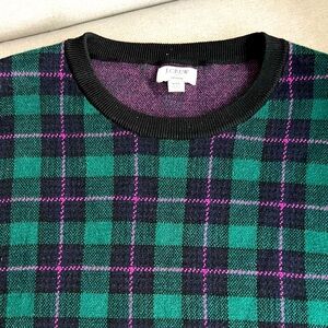 J. Crew Blackwatch Plaid Sweater
